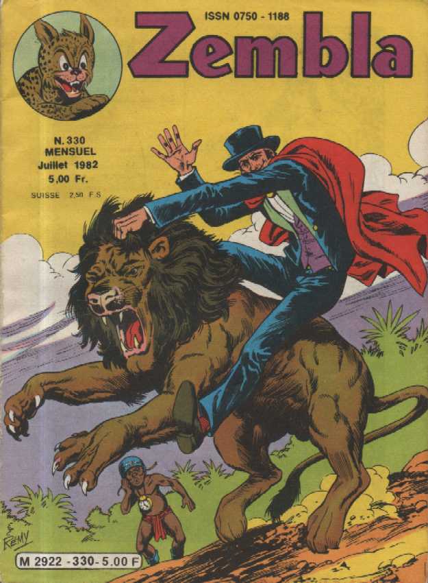 Scan de la Couverture Zembla n 330